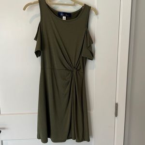 Cold shoulder dress